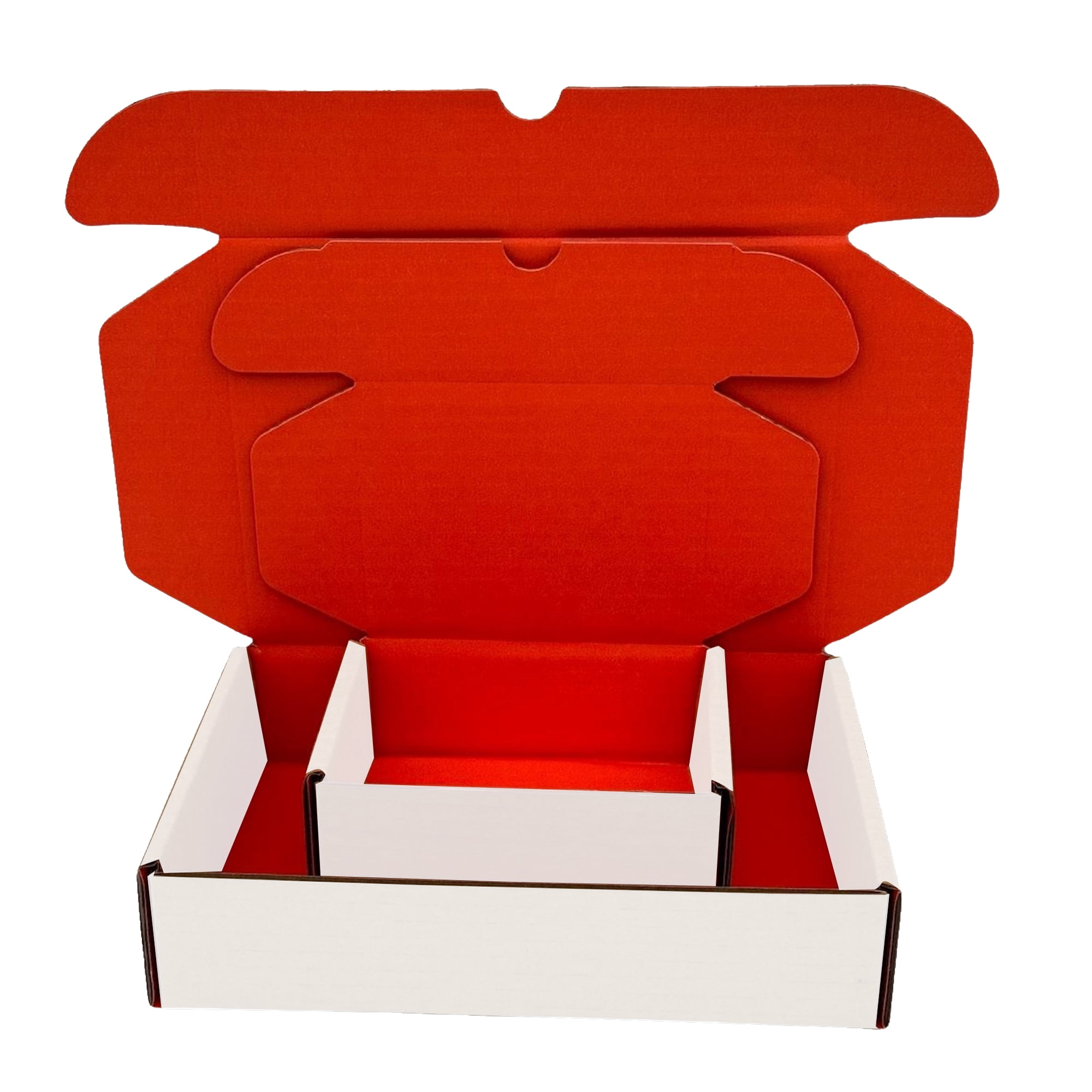 Ucanpack Corrugated Red Mailer Box ECT-32 Medium Heavy Duty Moving Box , 9 x 6¼ x 2" - 50 Pcs