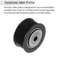 thumbnail image 5 of Unique Bargains Drive Belt Idler Pulley for Mitsubishi Outlander 2012-2020 Serpentine Tensioner Pulley Idler No.1345A065/1341A042 Steel Black 1 Pcs, 5 of 6