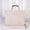 New--White, variant on Messenger Bag for Women Men, Sling Bag Multi-Pocket & Compartments Everyday Tote, Lightweight Canvas Bible Sturdy Bag