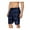Blue - newnavy, variant on Speedo Mens Airbrush Stripe E-Board Swim Bottom Board Shorts, Blue, Small