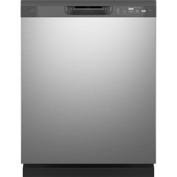 GE 24" Built-In Front Control Dishwasher Stainless Steel - GDF510PSRSS