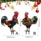thumbnail image 3 of Xihbxyly Adorno Navideño con Forma de Gallina y Sombrero, con Enchufe de Tierra, Diseño Festivo Colorido, Multifuncional, para Uso En Interiores y Exteriores, Artesanía Exquisita, Tamaño 23 X 31 Cm., 3 of 4