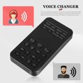 thumbnail image 3 of HLONK Voice Changer Mini Sound Effects Machine Computer Sound Card Live Voice Modifier Voice Disguiser Audio Card, 3 of 6