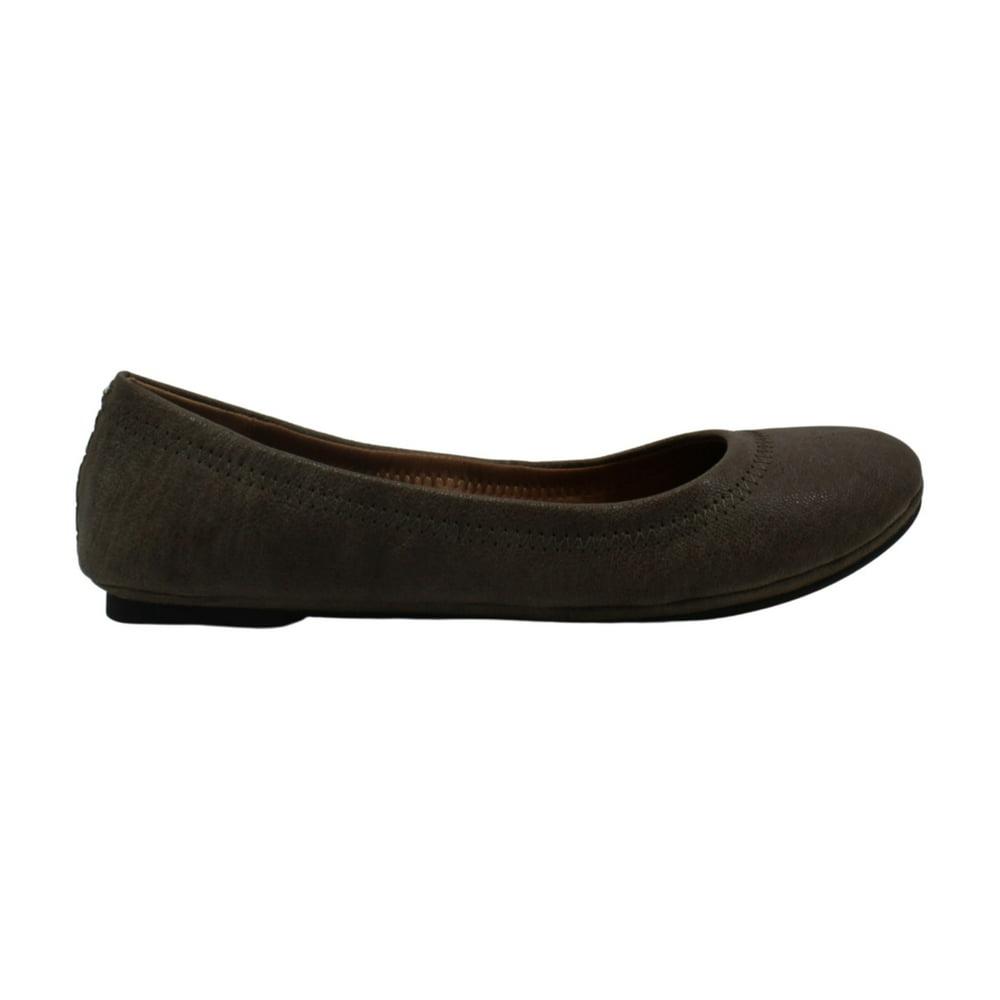 Lucky Brand - Lucky Brand Womens EMMIE Leather Closed Toe Ballet Flats ...