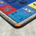 thumbnail image 3 of Joy Carpets Kid Essentials Note Worthy (Elementary) 10'9" x 13'2" Area Rug in Color Multi, 3 of 3