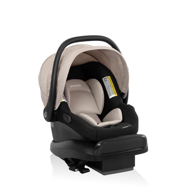 Evenflo Pivot Xpand NXT Travel System featuring LiteMax NXT Infant Car Seat, Canyon Beige