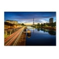 thumbnail image 2 of Trademark Fine Art "Blue Hour in Paris" Canvas Art by Mathieu Rivrin, 2 of 4