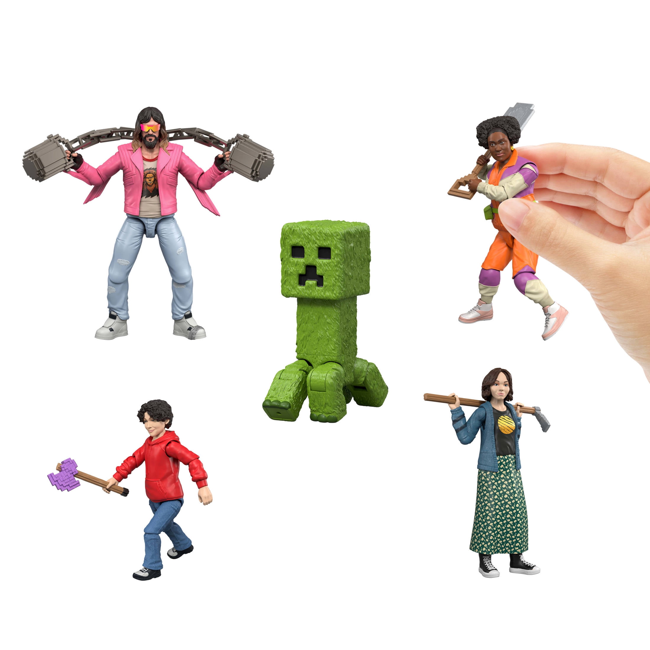 Minecraft Ultimate Movie Set with 8 Action Figures & 8 Accessories, Inspired by A Minecraft Movie