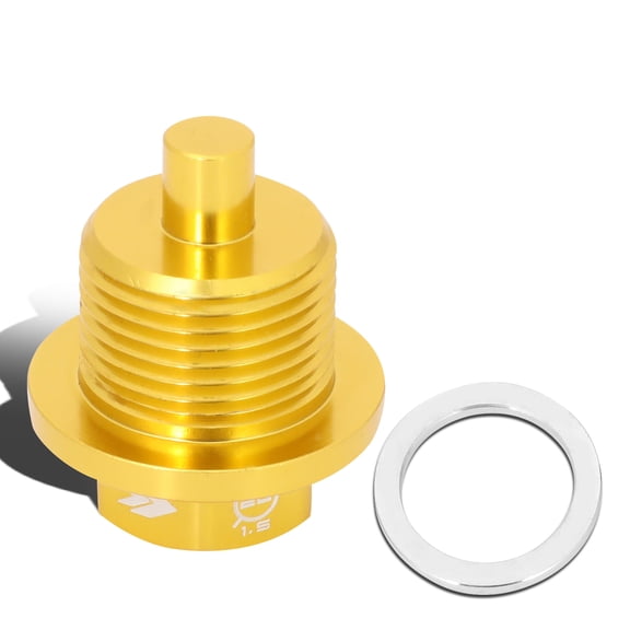 NRG Innovations NRG-NOP-300GD NRG Innovations NOP-300GD Aluminum M20 x 1.5 Magnetic Oil Drain Plug Bolt for Subaru