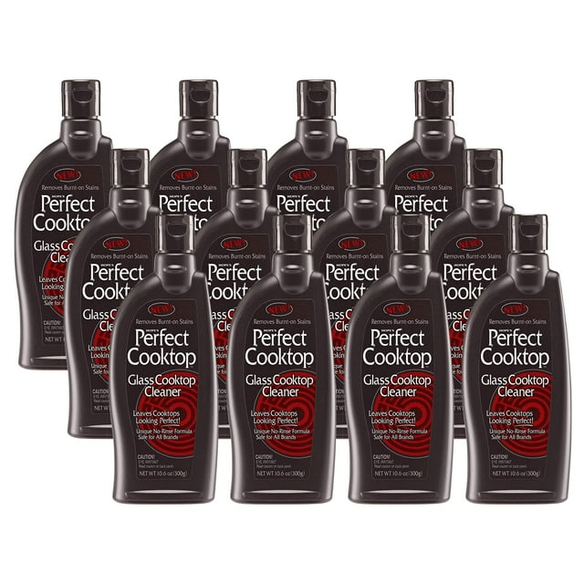 Hope's Company Perfect Cooktop Cleaner Fast Acting No Rinse Formula 10.6 Fl Oz Pack of 12