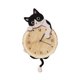 thumbnail image 3 of Reloj de pared con forma de gato, silencioso, para decoración del hogar, bonito y decorativo con péndulo. Estilo B, 3 of 9