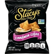 stacy's cinnamon sugar flavored pita chips, 1.5 ounce (pack of 24)