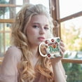 thumbnail image 3 of PEONAVET Mug Lettering Inflated World's Mug 11oz Warp Sublimation, The Man The The Mug, 3 of 6