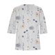 thumbnail image 4 of ICHUANYI Clearance Fashion Women Solid T-shirt Mid-length 3/4 Sleeves Blouse Round Neck Casual Tops(Beige, XL) ICHUANYI WER2023080909737, 4 of 4
