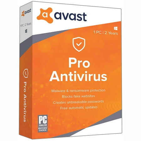 Avast Pro Antivirus 1 PC, 2 Year