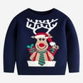 thumbnail image 2 of Children's Cartoon Christmas Sweater Base For Baby Boys And Girls, 2 of 6