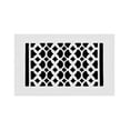thumbnail image 1 of Registre de Ventilation de Sol en Fonte 5′′ x 9′′ – Design Champignon Robuste, Couverture de Ventilation Artisanale Sans Rouille avec Amortisseur Réglable, Revêtement en Poudre Repostable pour Sols et Murs, 1 of 7
