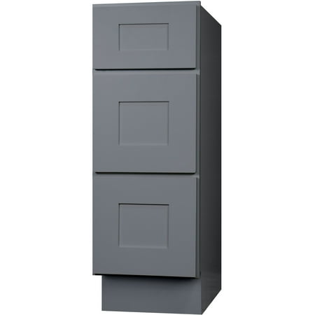 everyday cabinets 15 inch gray shaker bathroom vanity drawer base cabinet walmart com everyday cabinets 15 inch gray shaker bathroom vanity drawer base cabinet walmart com