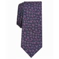 thumbnail image 3 of Bar III Men’s Penrose Skinny Floral Ties, Berry, 3 of 3