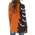 thumbnail image 5 of EGNMCR Cardigan Mode Femme Halloween Imprimé Manches Longues Veste Cardigan Femme Manteau Polyester, 5 of 5