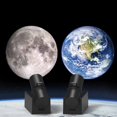 thumbnail image 1 of 1pc LED Lamp For Moon And Earth Projection, Star Projector, Planet, Background Atmosphere, LED Night Lamp For Children's Bedroom Wall Decoration, 1 of 5