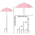 thumbnail image 3 of YAMB Plant Umbrellas for Outdoor Plants,Garden Umbrella Shade for Potted Plants and Garden Beds,Provide Shade to ‌Defend Plants From Blazing Sun,Adjustable Plant Shade Umbrella,24"x41", 3 of 11
