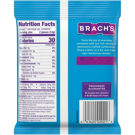 Brach's Sugar Free Root Beer Barrels Hard Candy, 3.5 Oz