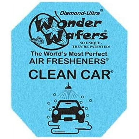 Wonder Wafers 25 CT Individually Wrapped Clean Car Air Fresheners