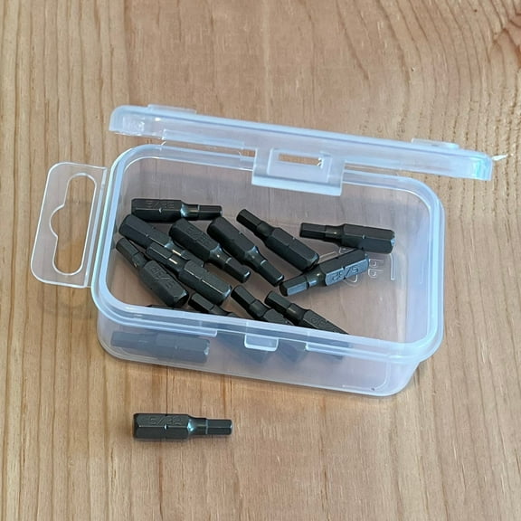 RafKat Hex 5/32 Insert Bit 1 inch 15 Pack