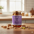 thumbnail image 3 of Reeq AlNahl Premium Natural Honey with Nuts – 500g | Pure, Fresh, 3 of 5