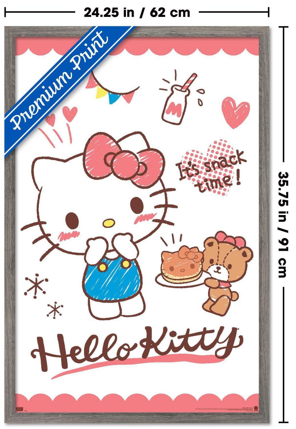 Hello Kitty: 25 Snack Time - Kitty Pancakes Wall Poster