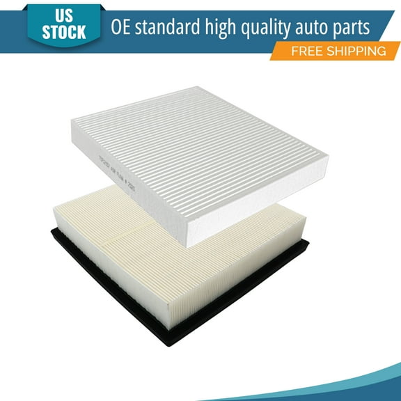 YXPCARS 2PCS Engine Air Filter & Cabin Air Filter for Toyota Camry RAV4 Lexus ES350 (CA12377, CF12157)