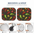 thumbnail image 6 of Xecao Chili2 for Foldable Car Sun Shades (2-Pack) offer sun protection with an easy-fold design for convenient windshield shading., 6 of 7