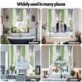 thumbnail image 6 of Sage Green Swag Curtain Valance for Windows, Grey Graffiti Modern Oil Paint Geometric Abstract Window Treatments Short Swag Topper for Kitchen Windows Bathroom Bedroom, 36"x45", 6 of 8