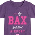 thumbnail image 3 of Barbie -BAX Barbie Land Airport - Toddler & Youth Girls Short Sleeve Graphic T-Shirt, 3 of 5
