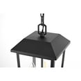 thumbnail image 4 of Elegant Lighting Riggs 8 x 15 inch Outdoor Pendant in Black, 4 of 9