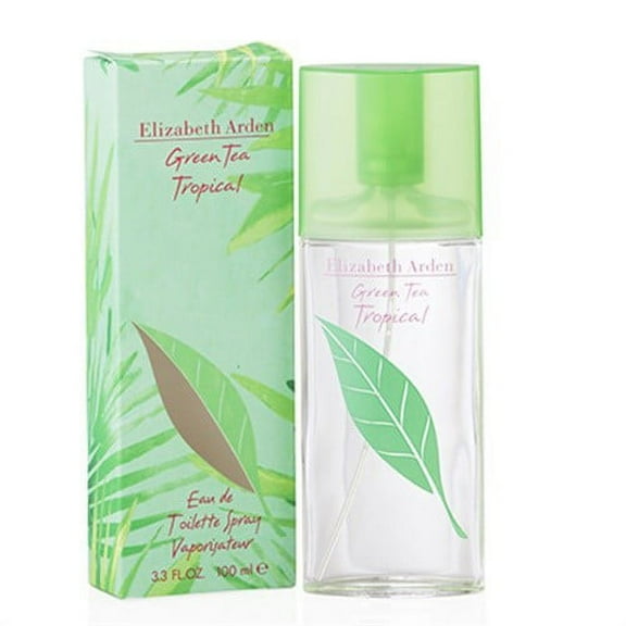Green Tea Tropical by Elizabeth Arden, 3.3 oz Eau De Toilette Spray for Women