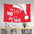 thumbnail image 4 of Xecao Saying Ho Ho Ho Print Tapestry, Wall Hanging Room Funny Decor, Backdrop Room Decor for Bedroom Living Room dormitory, 4 of 8