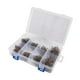 thumbnail image 2 of Varillas de soldadura, grapas calientes, portátiles, de reparación, con caja de almacenamiento, prácticas grapas de soldadura de acero inoxidable para 800 piezas, 2 of 8