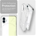 thumbnail image 5 of TUDIA SKN Nothing Phone 1 Case Anti-Yellowing Semi-Transparent Cover - Frosted Clear, 5 of 8