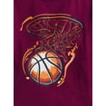 thumbnail image 2 of Wonder Nation Boys Short Sleeve Graphic Tee and Woven Wide Leg Pants Sleep Set, 2-Piece, Sizes 4-18, 2 of 3