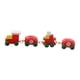 thumbnail image 5 of Mini tren navideño a escala 1:12, simulación de tren de vapor para decoración de casa de muñecas. rojo, 5 of 7