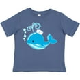 thumbnail image 3 of Inktastic Cute Blue Whale in Nautical Hat Boys or Girls Toddler T-Shirt, 3 of 5