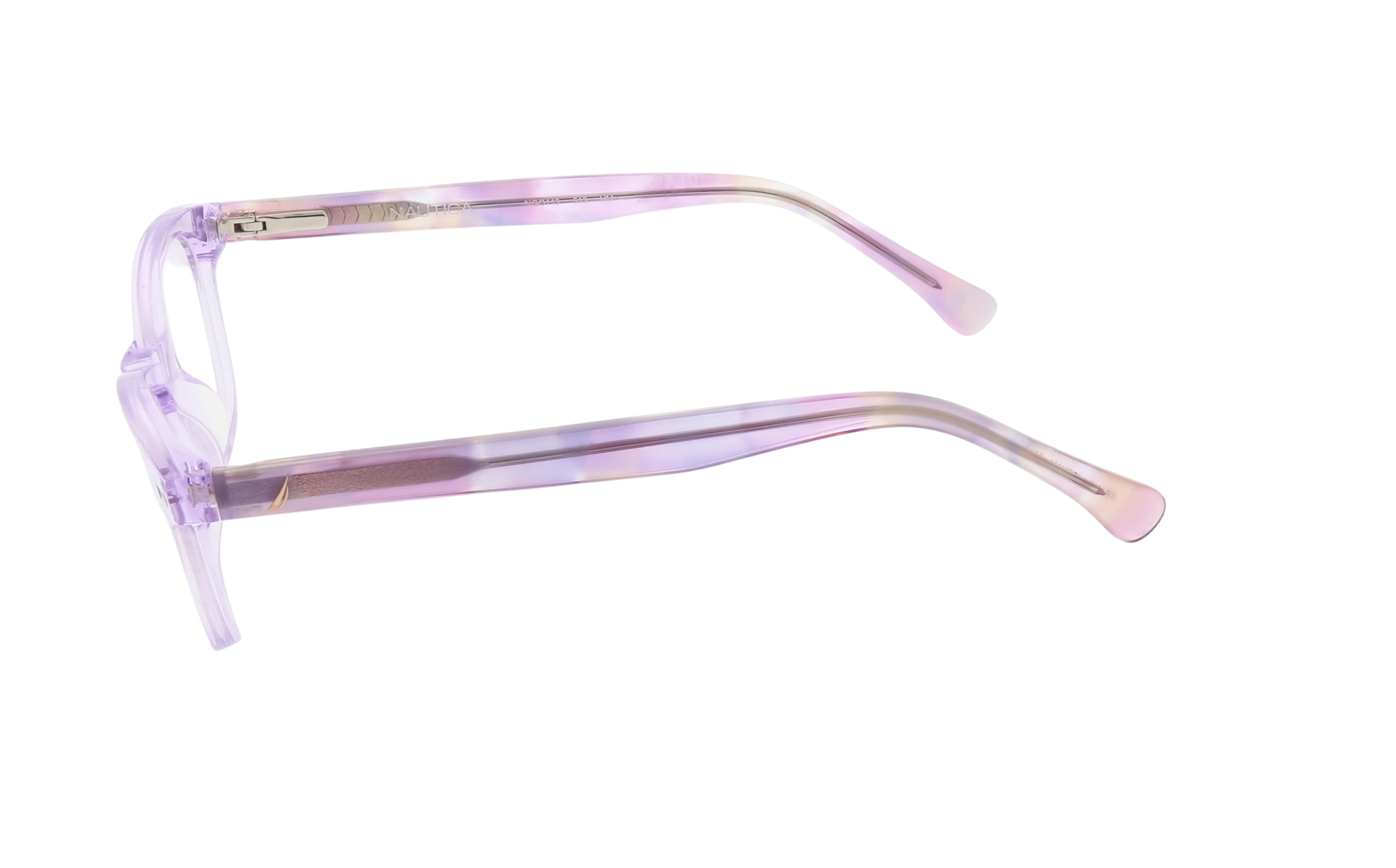 Nautica Youth NGO113 Rx'ble Eyeglasses with Case Crystal Purple