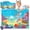 blue, variant on Chuvikid Underwater Ocean Floor Puzzle,Sharks,Jellyfish,Octopuses,48 PCS Jumbo Jigsaw Puzzle for Toddler Children Learning Preschool Educational Intellectual Development Toys Gift for Kids Ages 3-8