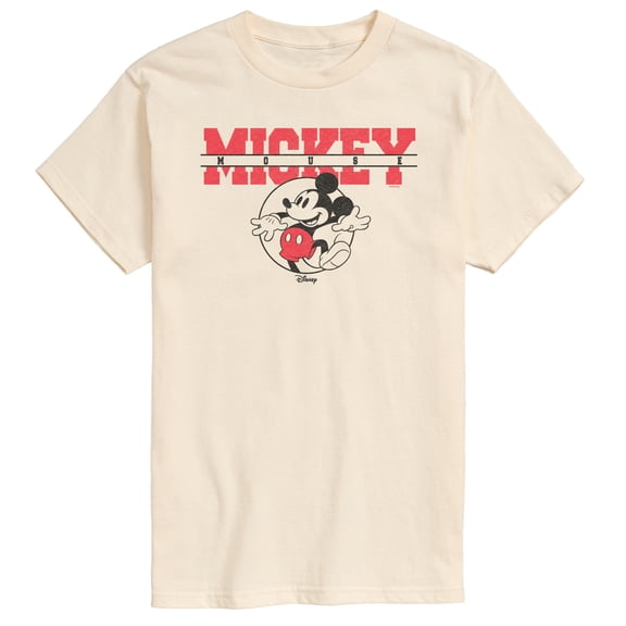 Disney - Mickey Collegiate - Men's Short Sleeve Graphic T-Shirt