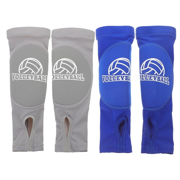 KAKOWELY 2 pares de mangas para brazos, muñequeras elásticas para voleibol, muñequera deportiva, muñequera para voleibol