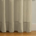 thumbnail image 4 of Better Homes & Gardens Crushed Voile Sheer Curtain Panel, 1 Panel, Stone, 51"W x 84" L, 4 of 5
