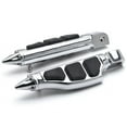 thumbnail image 2 of Krator Stiletto Motorcycle Foot Pegs Footrests Left+Right Compatible with Triumph America 2010-2013 Rear, 2 of 3