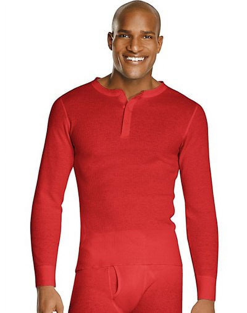 Men's X-Temp Thermal Longsleeve Henley Top